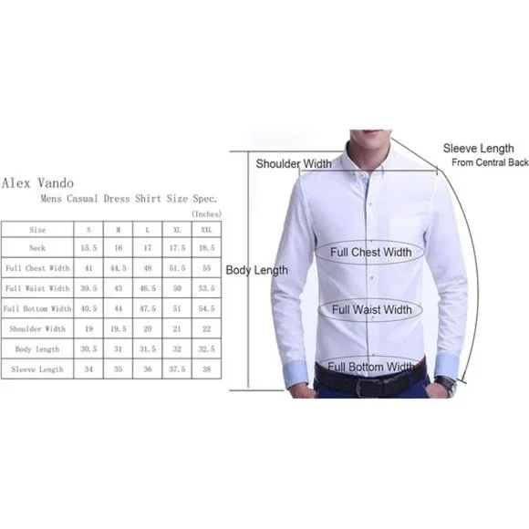 Mens Dress Shirt Wrinkle Free Regular Fit 4-Way Stretch Lt Green Casual Button Down Shirts